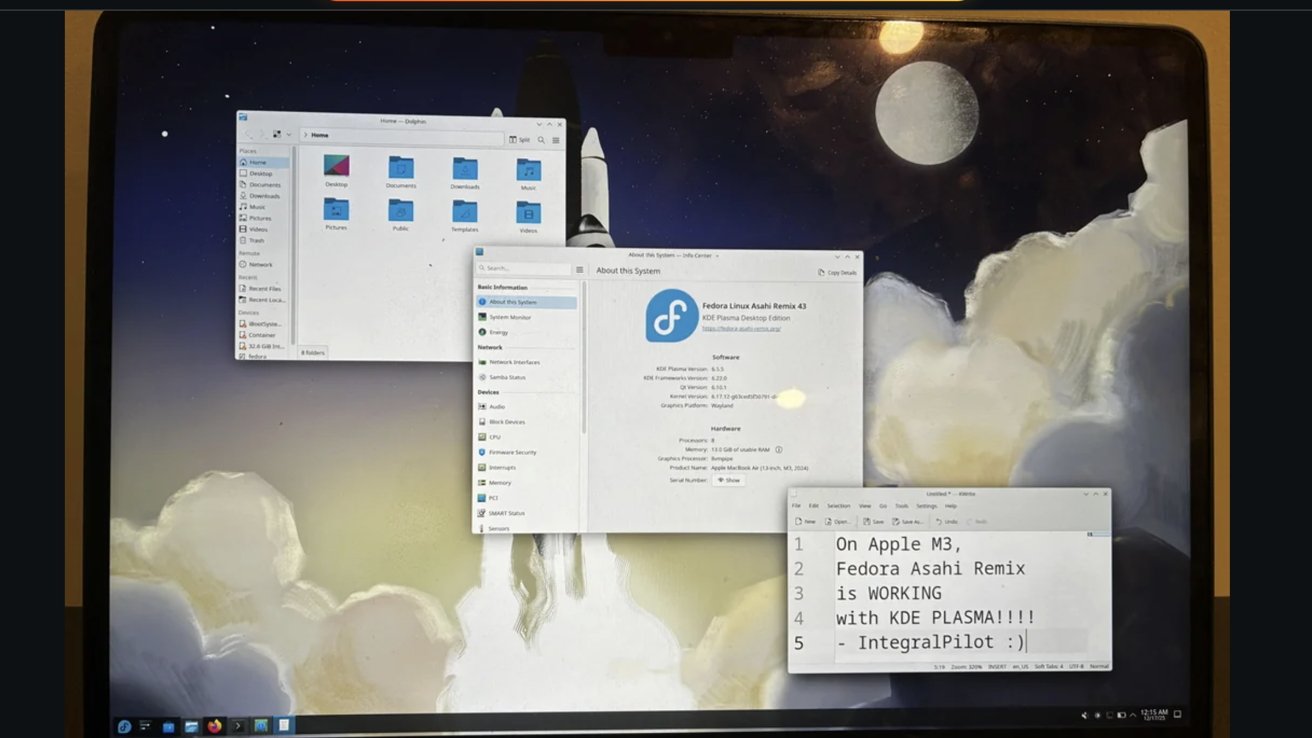 Asahi Linux 突破 M3 芯片适配，但苹果的硬件围墙正在加高 封面