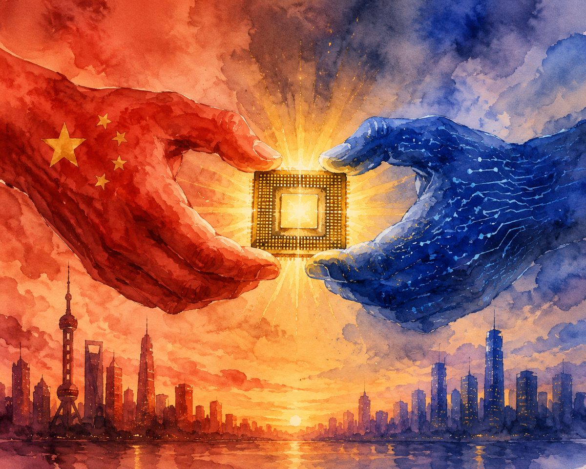 香港处理中国过半芯片进口创历史新高：AI贸易重塑亚洲供应链 封面