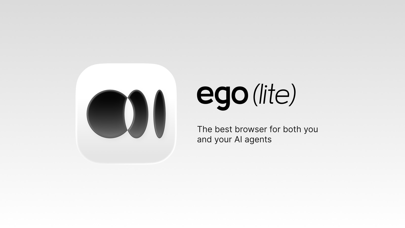 ego lite：为 AI agent 而生的浏览器，人和智能体并行工作 封面