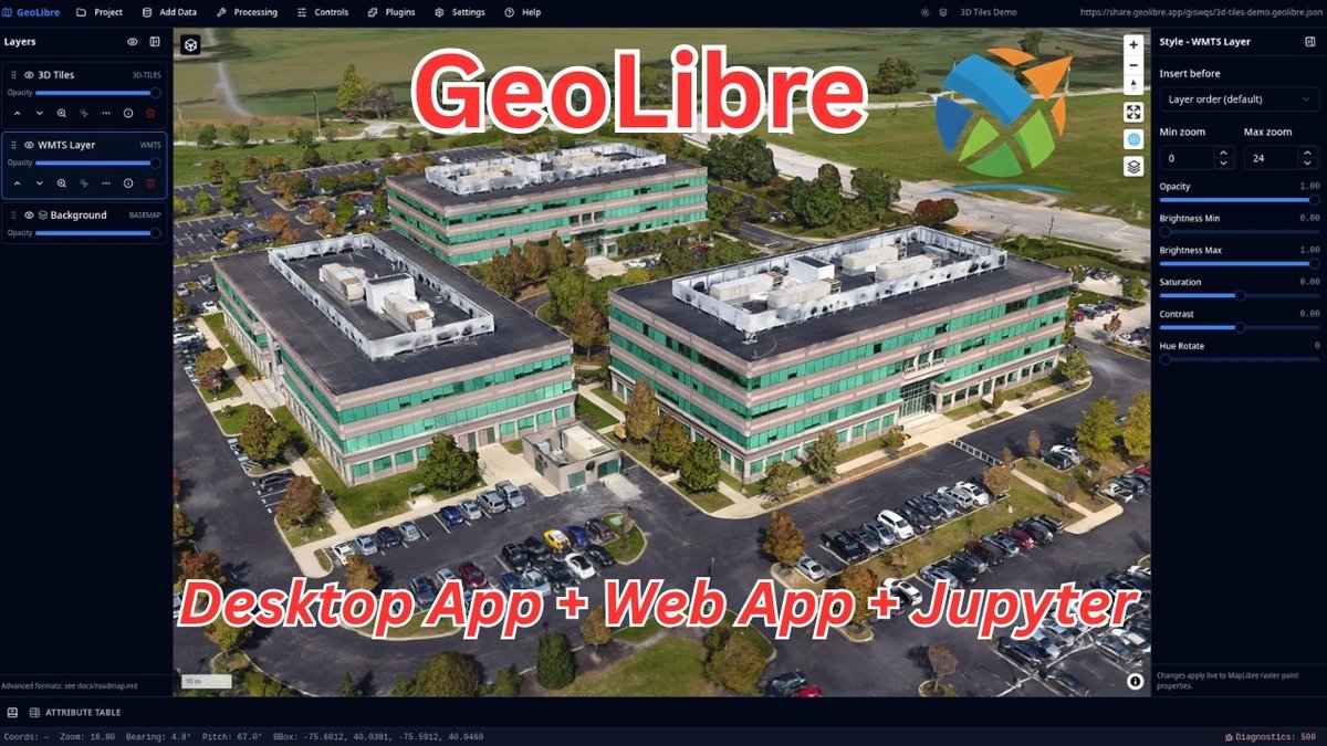 GeoLibre：完全运行在浏览器里的开源云原生 GIS 平台 封面