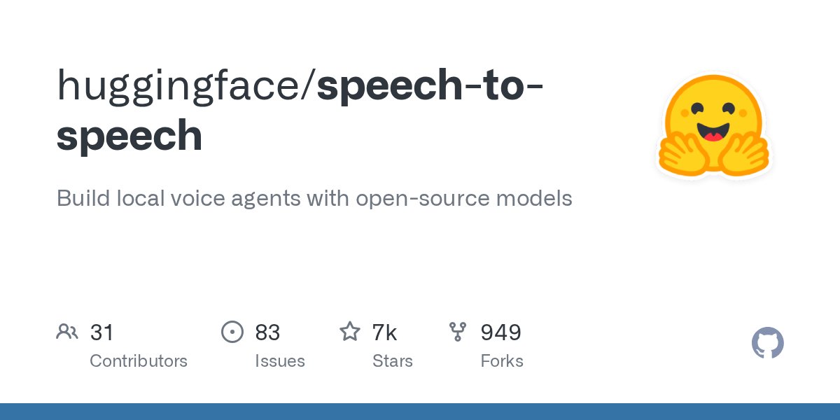 HuggingFace Speech-to-Speech：开源语音 Agent 流水线全解析 封面
