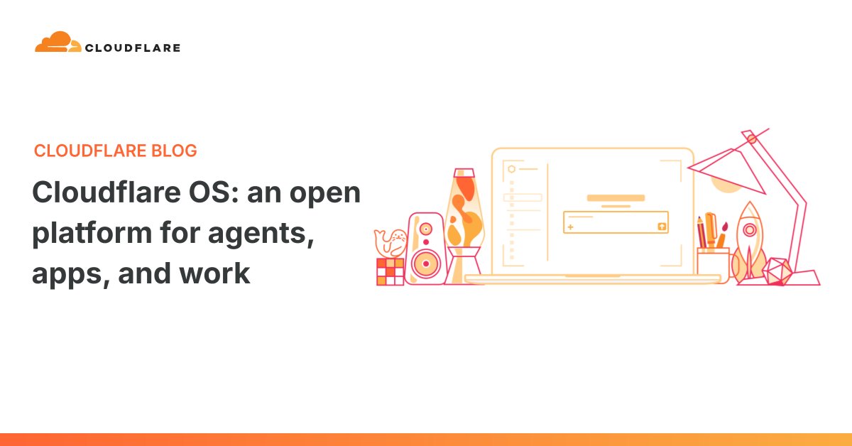 Cloudflare OS：开源企业 AI 工作平台，给每个员工一个 Agent 工作空间 封面