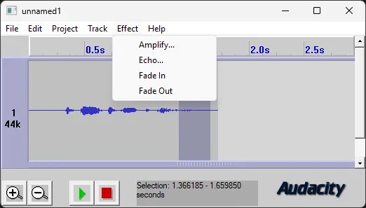 Audacity 0.8：2000 年的最初版界面