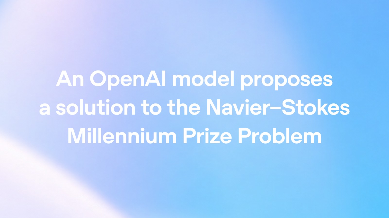 OpenAI 官方公告封面