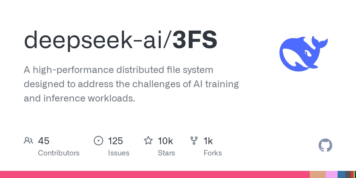 3FS：DeepSeek 开源的分布式文件系统，DSec 的镜像底座