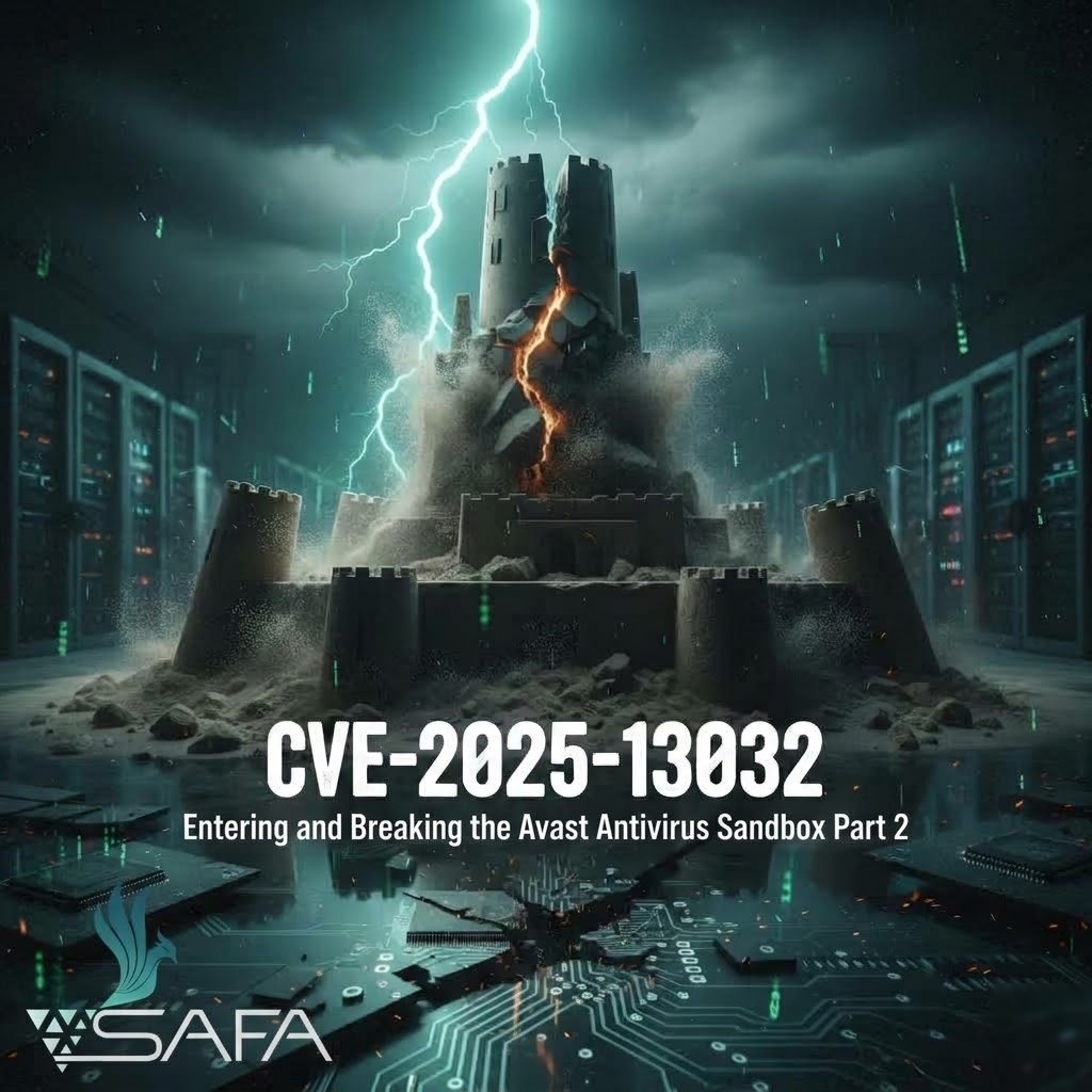 Avast 沙箱里的反向攻击：CVE-2025-13032 如何一步步拿到 Windows SYSTEM 权限 封面