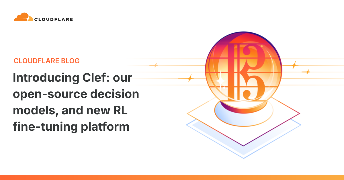 Clef 官方封面图:以音符谱号为原型的品牌设计